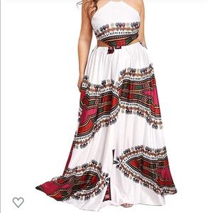 plus size halter sundress